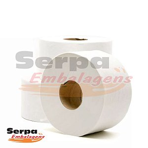 Papel Higiênico Rolão Branco EXTRA Luxo - Fardo com 8 Rolos