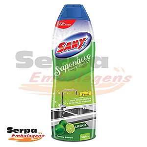 Saponáceo Cremoso SANY MIX LIMÃO 300ml