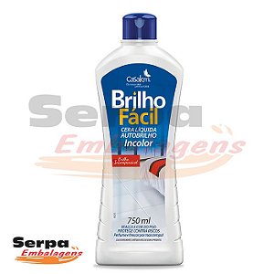 Cera Líquida Incolor Brilho Fácil 750ml