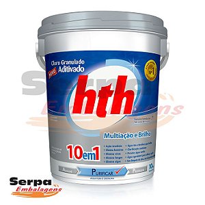 hth® Cloro Granulado Hipoclorito Cálcio 10 EM 1 HTH 10KG