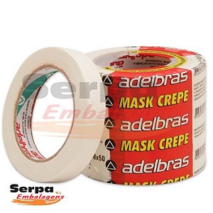 Fita Crepe 24mm x 50m Mask 710 Adelbras