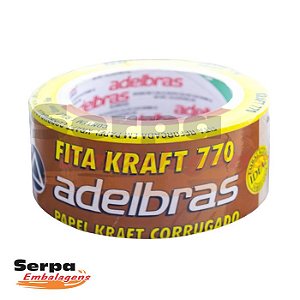 Fita Kraft 770 48mm x 50m Adelbras