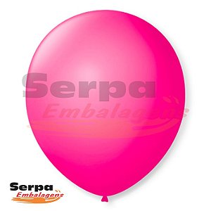 Balão n°7 Rosa Shock - Pacote com 50 unidades