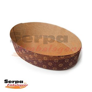 Forma para Colomba OVAL 500gr 22cm x 5cm