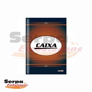 Livro Caixa 1/4 50F 154X216mm