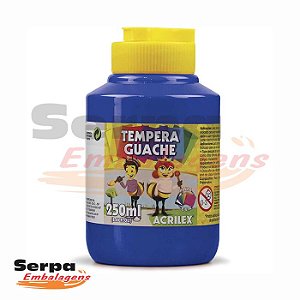 Tinta Guache 250ml AZUL TURQUESA