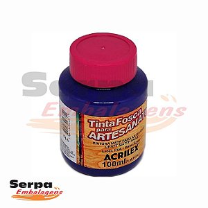 Tinta Fosca para Artesanato 100ml - VIOLETA