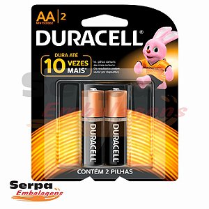 PILHA DURACELL ALCALINA PEQUENA AA