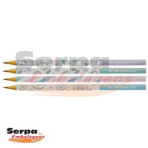 Eco Lápis Grafite Faber Castell Marshmallow Sortidos