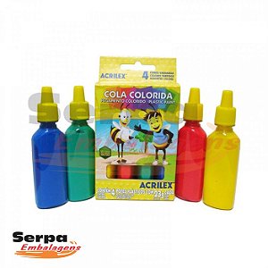 COLA COLORIDA 4 CORES 23G