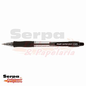 Caneta Esferográfica BPGP-10R-M SUPER GRIP - PRETA