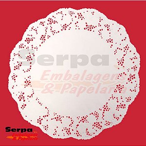 Toalha Rendada de Papel 35 cm - 10 unidades