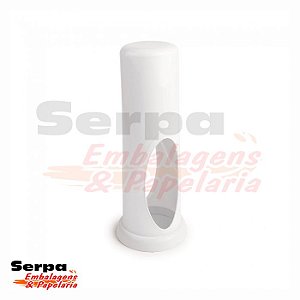 Porta Canudo Plástico BRANCO