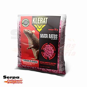 Raticida Isca Klerat Granulado 25GR