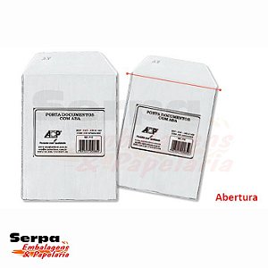 Protetor Porta Documentos com aba - 12 x 16 cm - ACP