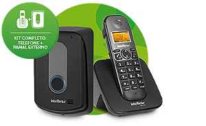 TELEFONE SEM FIO COM RAMAL EXTERNO TIS 5010