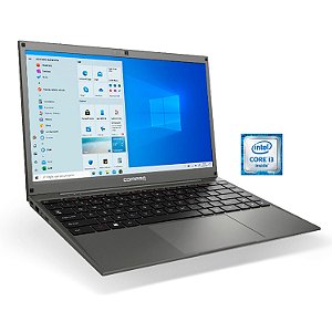 Compaq Presario Notebook 430 Intel Core i3 4GB 120GB SSD Display 14,1 LED Webcam
