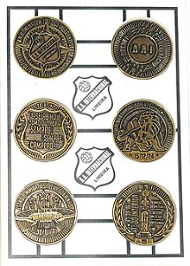 MEDALHA COMEMORATIVA - UNIDADE SORTIDA