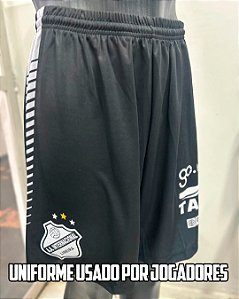 CALÇÃO OFICIAL PRETO JOGADOR
