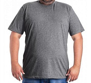 Camiseta G1 G2 G3 CINZA MESCLA 100% poliestr 160 gramatura Fio 30.1 PARA SUBLIMAÇÃO