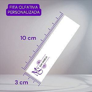 Fita Olfativa Personalizada 10 cm x 3 cm
