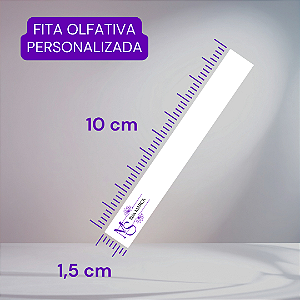 Fita Olfativa Personalizada 10 cm x 1,5 cm