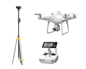 Drone Dji Phantom 4 RTK + D-RTK 2 Mobile Station Combo