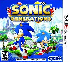 Sonic Generation 3Ds Seminovo