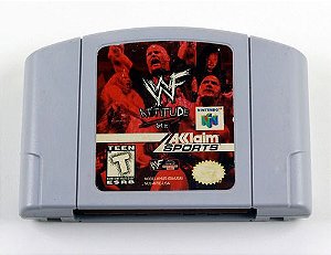 Wwf Attitude Nintendo 64 Paralelo Seminovo
