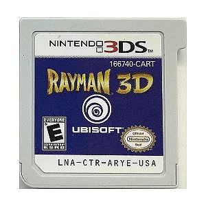 Rayman 3d Nintendo 3Ds s/cx Seminovo