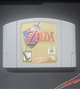 The Legend of Zelda Ocarina Of Time Nintendo 64 Seminovo