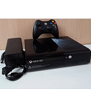 Console Microsoft XBox 360 Super Slim Desbloqueio LTU Seminovo