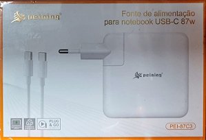Fonte Usb-c 87w Peining PEI-87c3