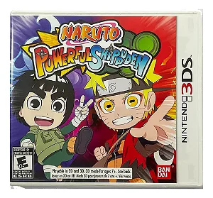 Naruto Powerful Shippuden Nintendo 3ds Seminovo