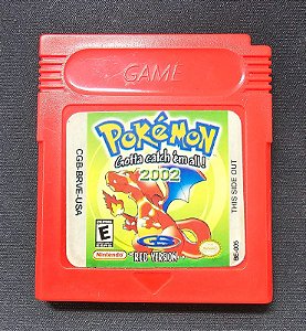 Pokémon Red Version Game Boy Gbc Paralelo Seminovo