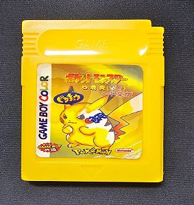 Pokémon Yellow Pikachu Game Boy Color Gbc Paralelo Seminovo