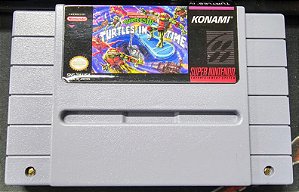 Turtles In Time Iv Super Nintendo Snes Seminovo