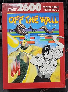Off the Wall Atari 2600 Caixa e Manual