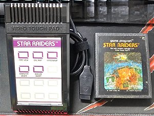Star Raiders + Touch Pad Atari Seminovo