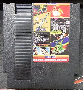 Cartucho Retrotech Super 852 in 1 Multi Games NES Seminovo