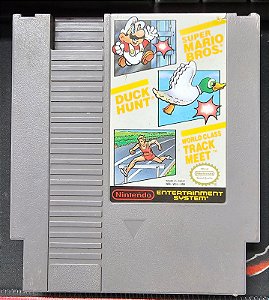 Super Mario Bros. Duck Hunt Track 1988 NES Nintendo Seminovo