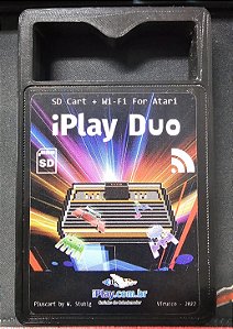 Iplay Duo Sd Everdrive Wi Fi Unocart Pluscart Atari 2600 Seminovo