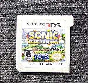 Sonic Generation s/cx 3Ds Seminovo