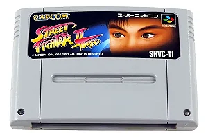 Street Fighter 2 Turbo Japonês Super Famicom Seminovo