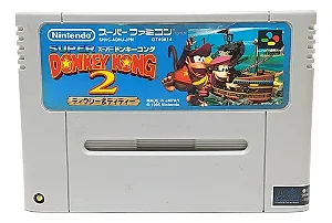 Super Donkey Kong 2 Super Famicom Japonês Seminovo