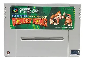 Super Donkey Kong Super Famicom Japonês Seminovo