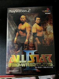 All Star Pro Wrestling II JP Ps2 Playstation 2 Seminovo
