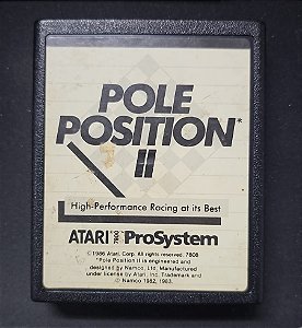 Pole Position II Atari 7800 Seminovo