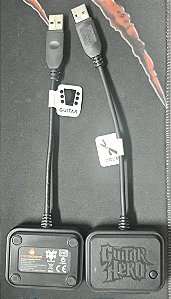 Dongle Receptor Usb Guitarra e Bateria Guitar Hero Ps3