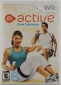 Balance Board + EA Sports Active More Workouts Wii Seminovo